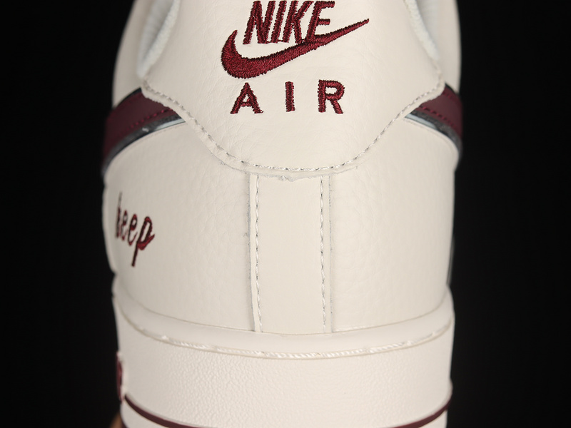 Nike Air Force 1 '07 Low Keep Fresh Wine Red/White 15