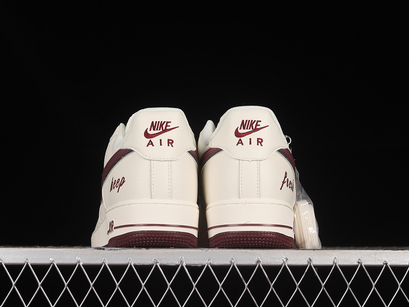 Nike Air Force 1 '07 Low Keep Fresh Wine Red/White 21