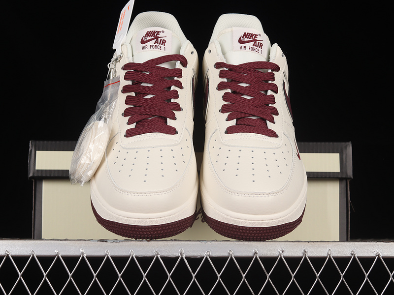 Nike Air Force 1 '07 Low Keep Fresh Wine Red/White 23