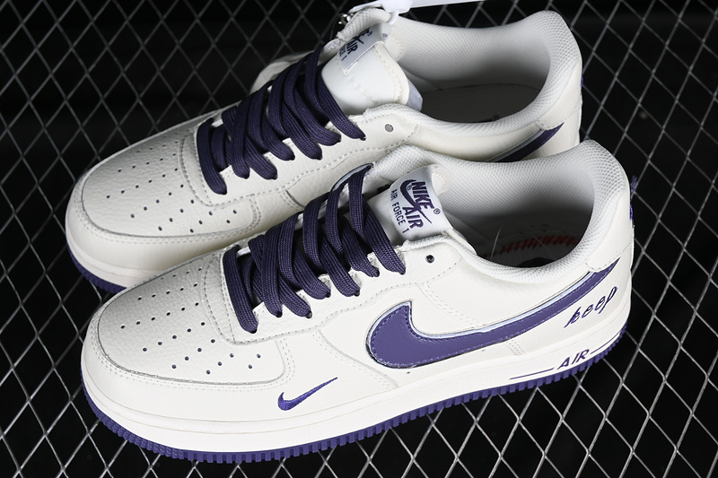 Nike Air Force 1 '07 Low Keep Fresh White/Purple 3