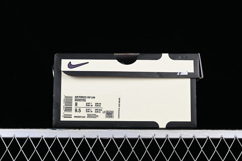 Nike Air Force 1 '07 Low Keep Fresh White/Purple 27