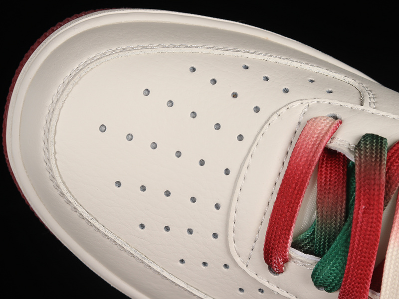 Air Force 1 Low 07 White/Green/Red 7