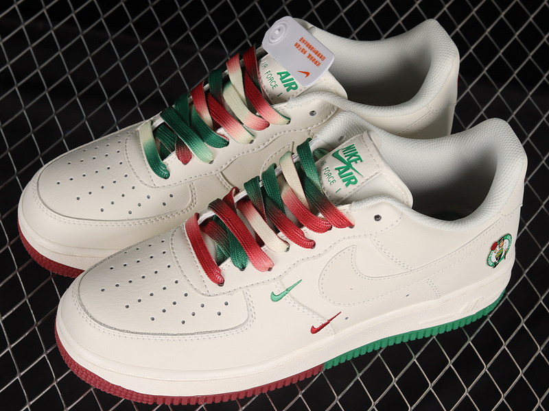 Air Force 1 Low 07 White/Green/Red 13