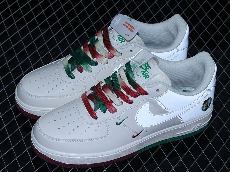 Air Force 1 Low 07 White/Green/Red 19