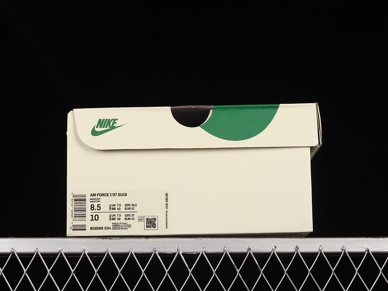 Air Force 1 Low 07 White/Green/Red 25