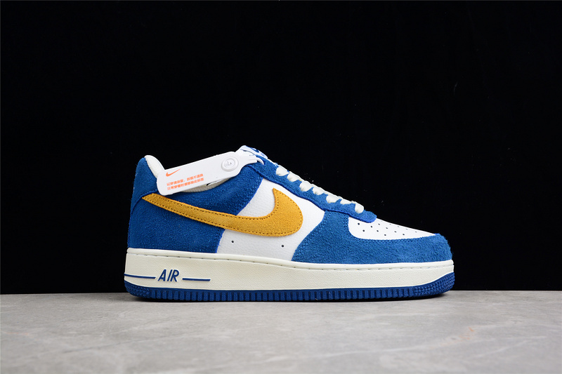 Air Force 1 Low 07 Blue/White-Yellow 5