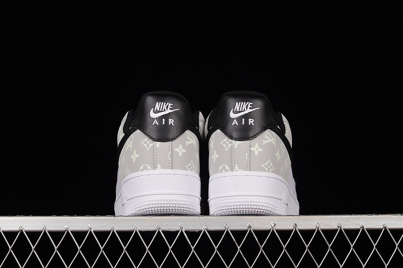 L*V X Nike Air Force 1 '07 Low White/Grey/Black 7