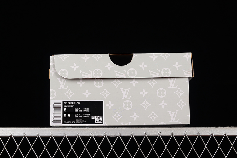 L*V X Nike Air Force 1 '07 Low White/Grey/Black 27