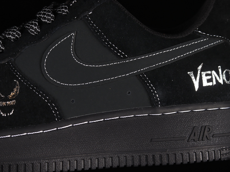 Air Force 1 Low 07 Black/Black/White 5