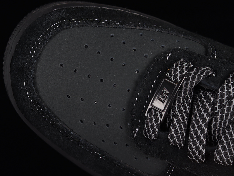 Air Force 1 Low 07 Black/Black/White 11