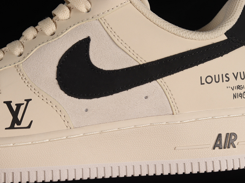 L*V X Air Force 1 Low 07 Beige/Black/Beige 23