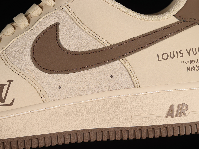 L*V X Air Force 1 Low 07 Dark Brown/Khaki/White 13