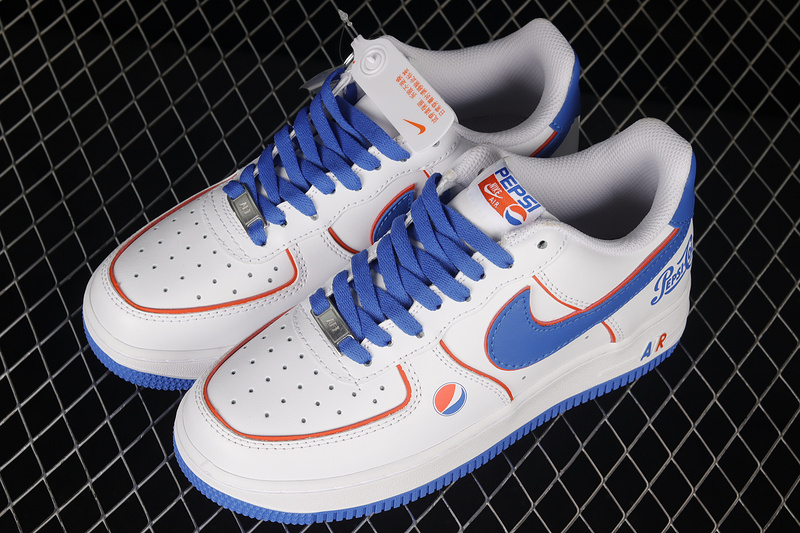 Air Force 1 Low Pepsi White/White/Blue 29