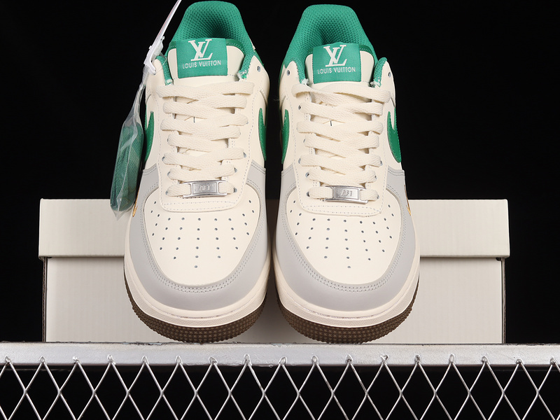 Air Force 1 Low 07 X L*V White/Light Grey/Green 13