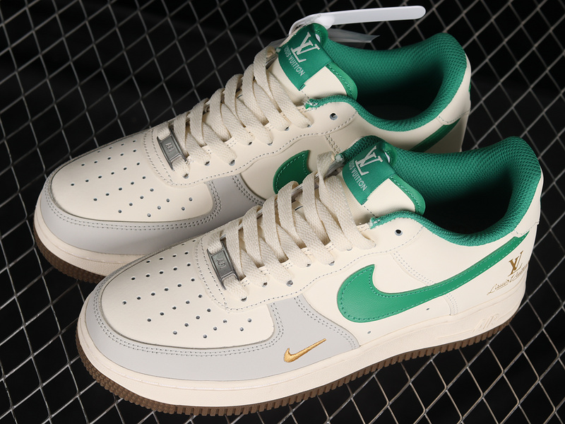 Air Force 1 Low 07 X L*V White/Light Grey/Green 17