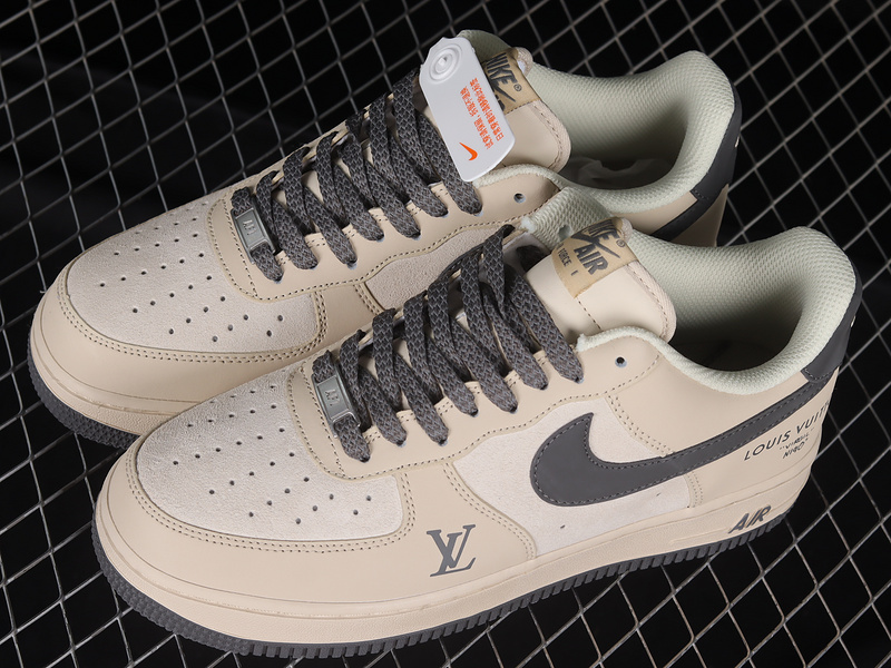 L*V X Air Force 1 Low 07 Beige/Black/Light Khaki 21