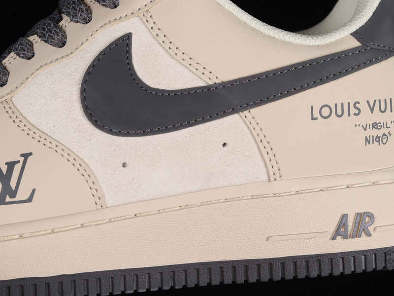 L*V X Air Force 1 Low 07 Beige/Black/Light Khaki 25