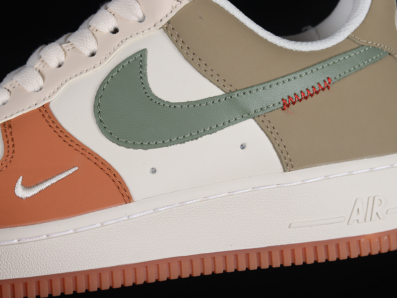 Air Force 1 Low 07 White/Green/Red-Brown 19