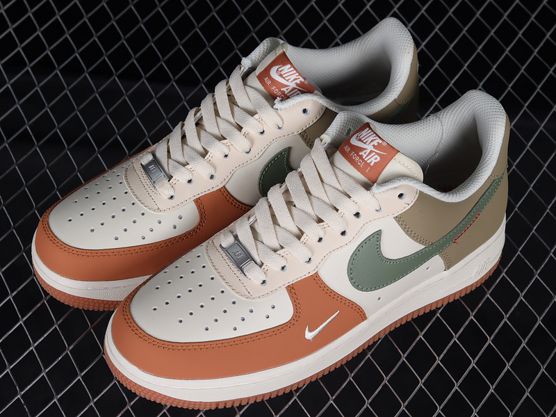 Air Force 1 Low 07 White/Green/Red-Brown 27