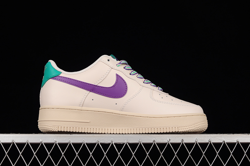 Air Force 1 Low 07 Beige/Purple/Green 3