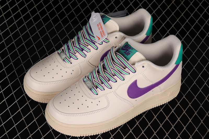 Air Force 1 Low 07 Beige/Purple/Green 11