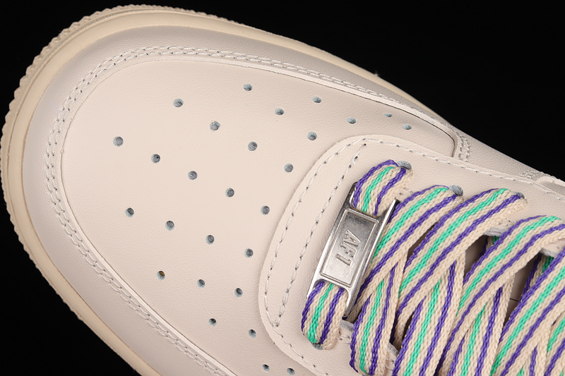 Air Force 1 Low 07 Beige/Purple/Green 21