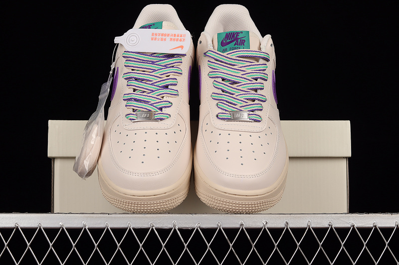 Air Force 1 Low 07 Beige/Purple/Green 27