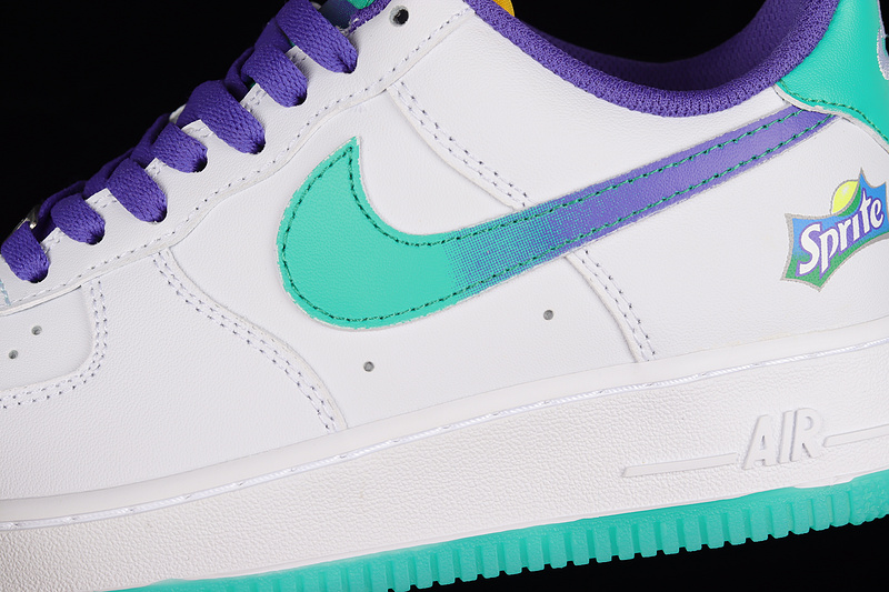 Air Force 1 Low 07 Sprite White/Purple/Green 5