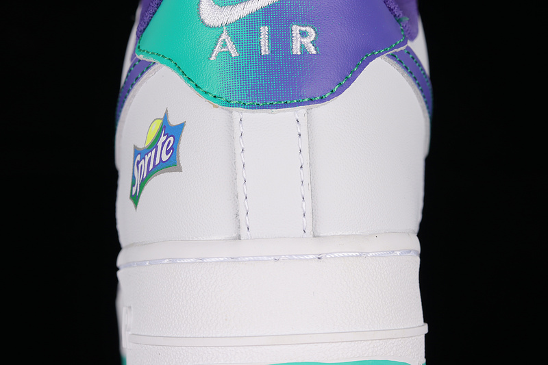 Air Force 1 Low 07 Sprite White/Purple/Green 7