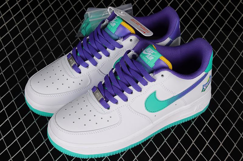 Air Force 1 Low 07 Sprite White/Purple/Green 15