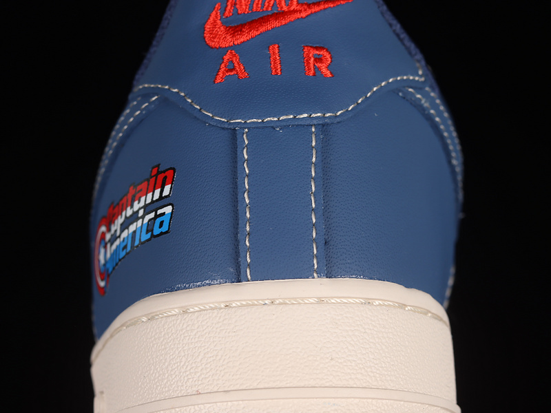 Air Force 1 Low 07 Dark Blue/Beige/Red 5