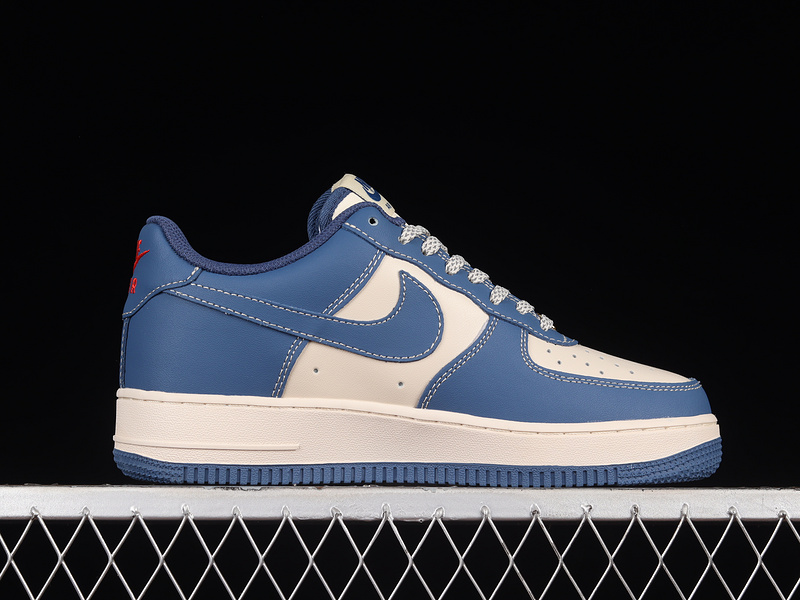 Air Force 1 Low 07 Dark Blue/Beige/Red 15