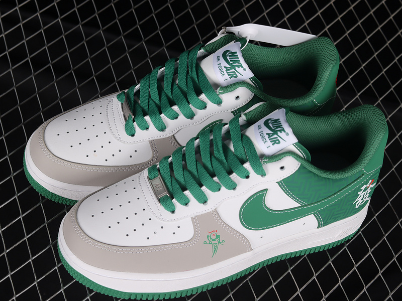 Air Force 1 Low 07 White/Green/Green 19