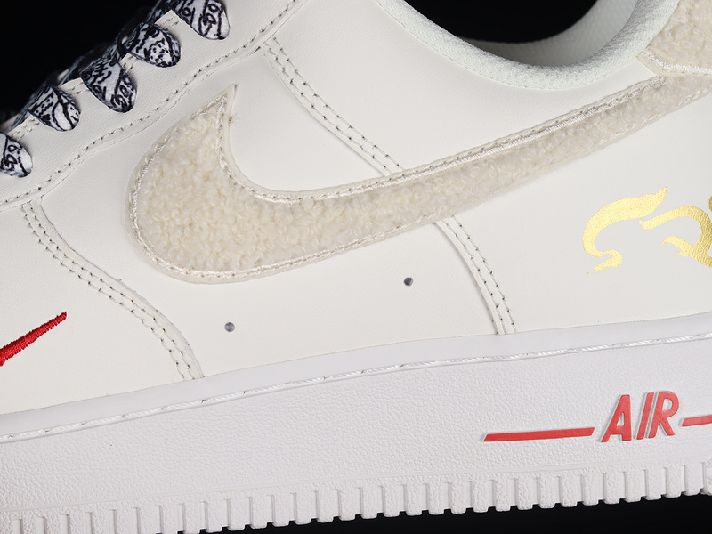 Air Force 1 Low 07 White/Red/Black 7