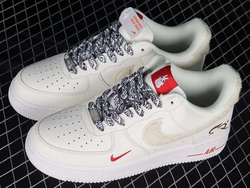 Air Force 1 Low 07 White/Red/Black 13