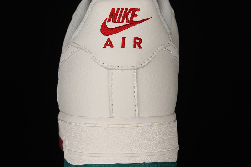 Air Force 1 Low 07 Beige/Red/Green 7