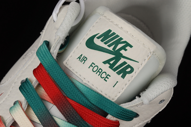 Air Force 1 Low 07 Beige/Red/Green 23