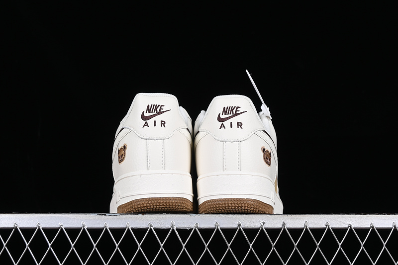 Nike Air Force 1 '07 Low White/Brown/Off White 15