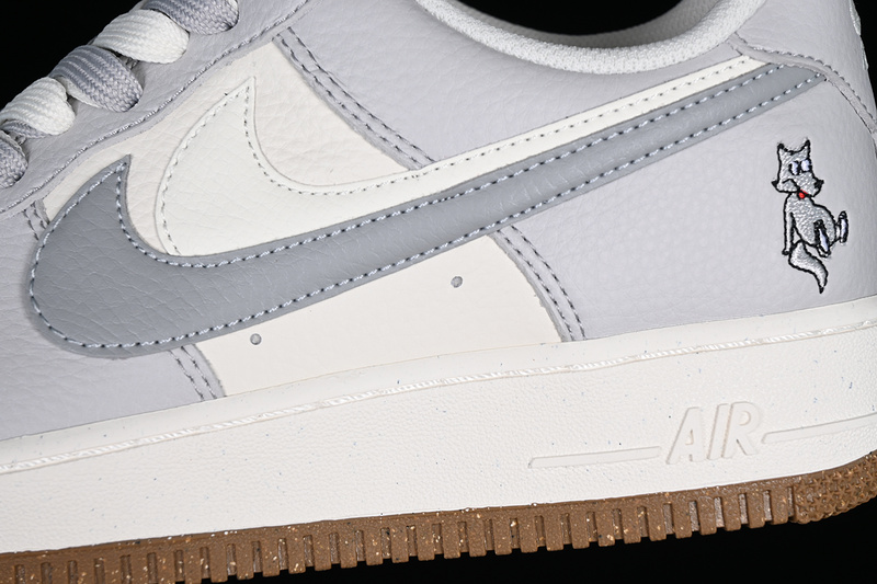 Nike Air Force 1 '07 Low Grey/White/Silver 7