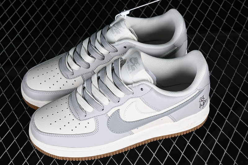 Nike Air Force 1 '07 Low Grey/White/Silver 21