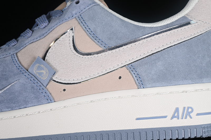 Nike Air Force 1 '07 Low Blue Moon/White/Brown 7