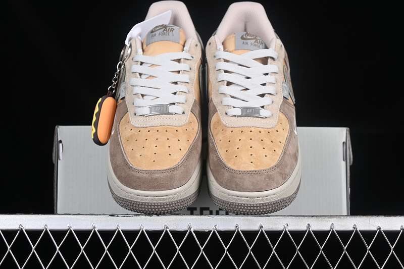 Nike Air Force 1 '07 Low Hot Dog Grey/Brown 13