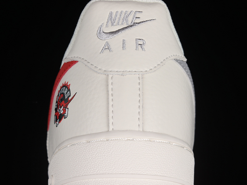 Air Force 1 Low 07 Rice/Metallic Silver/Red 17