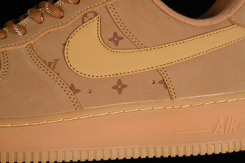 Nike Air Force 1 '07 Low Yellow/Brown 7