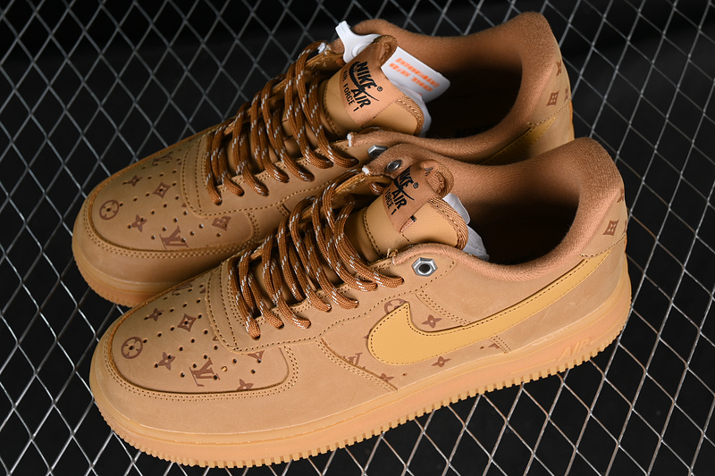 Nike Air Force 1 '07 Low Yellow/Brown 19