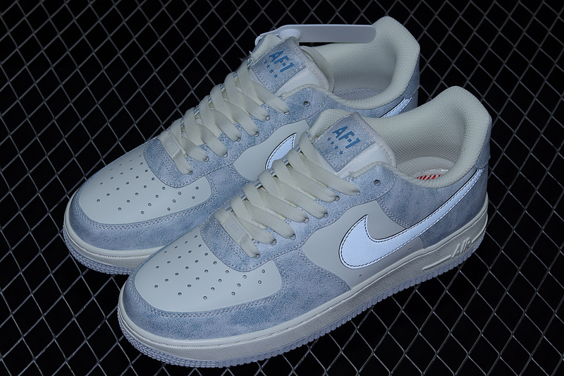 Nike Air Force 1 '07 Low Beige/Beige/Haze Blue 15