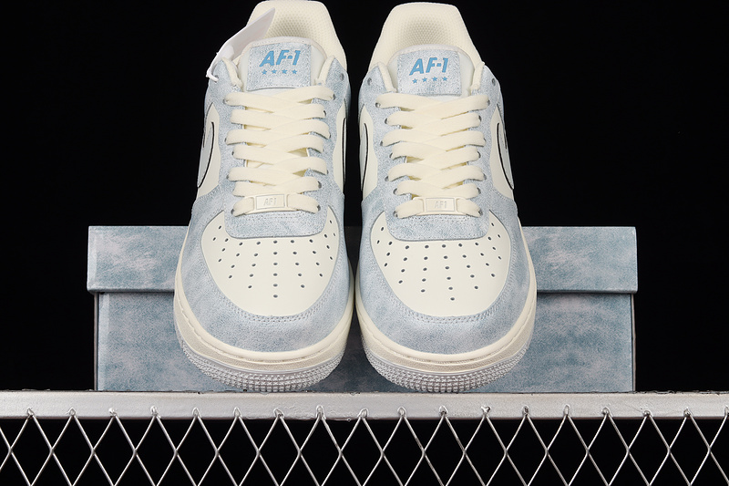 Nike Air Force 1 '07 Low Beige/Beige/Haze Blue 19