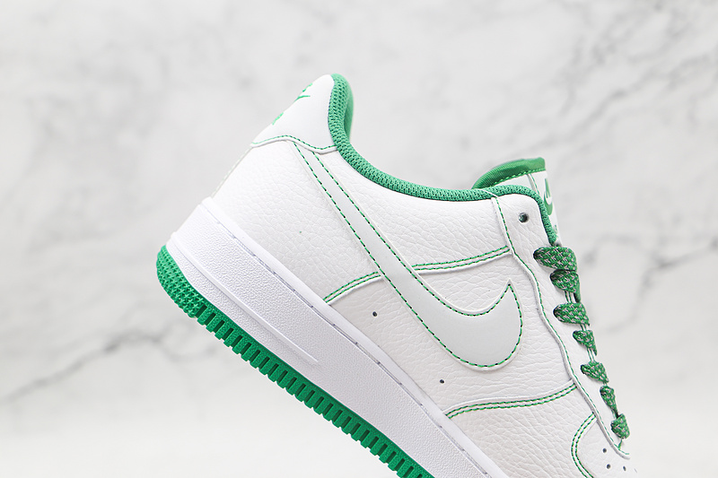 Air Force 1 Low 07 White/White/Green 3