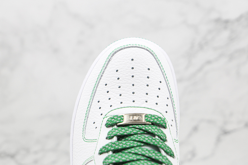 Air Force 1 Low 07 White/White/Green 9