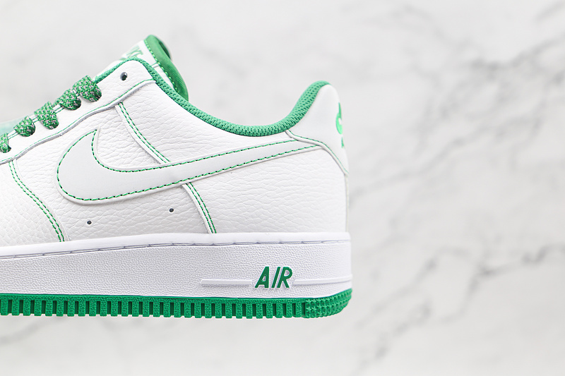 Air Force 1 Low 07 White/White/Green 17